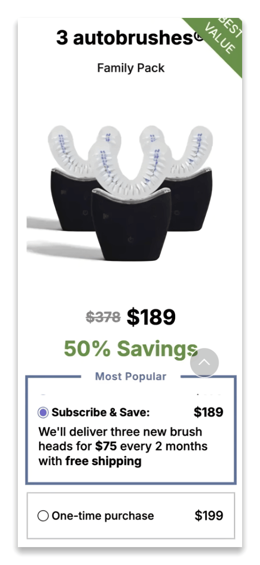 Autobrush offer price